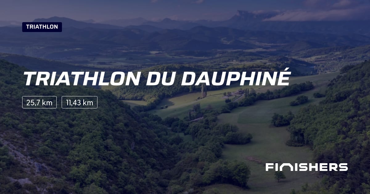 🏃 Triathlon du Dauphiné 2025 Parcours, inscriptions & résultats