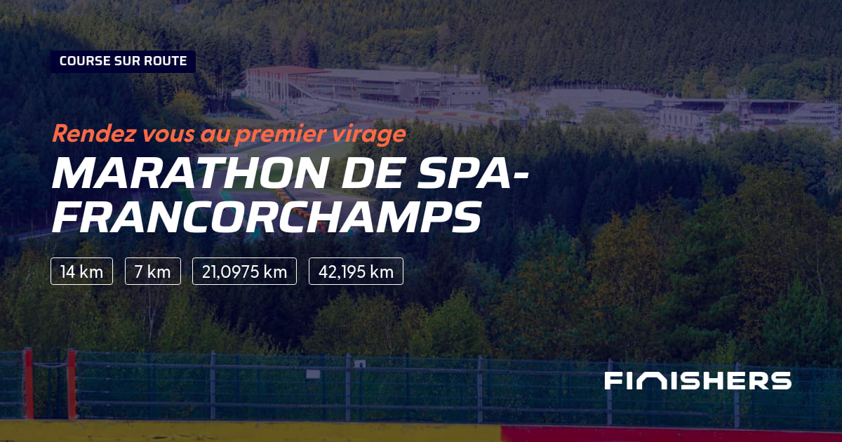 🏃 Marathon de SpaFrancorchamps 2026 Parcours, inscriptions