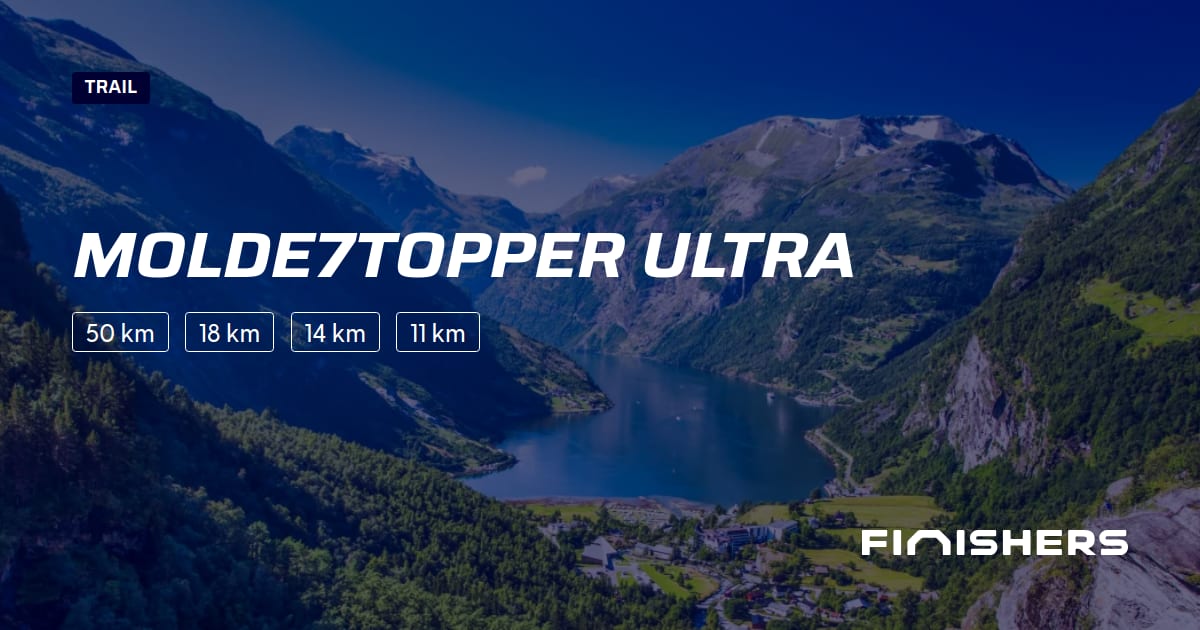 🏃 Molde7topper ULTRA 2025 Toda la información sobre los recorridos e