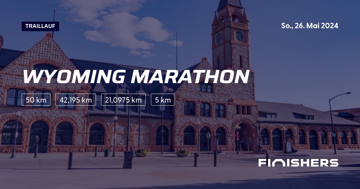 🏃 Wyoming Marathon 2025 Alle Strecken, Ergebnis und Anmeldeinfos