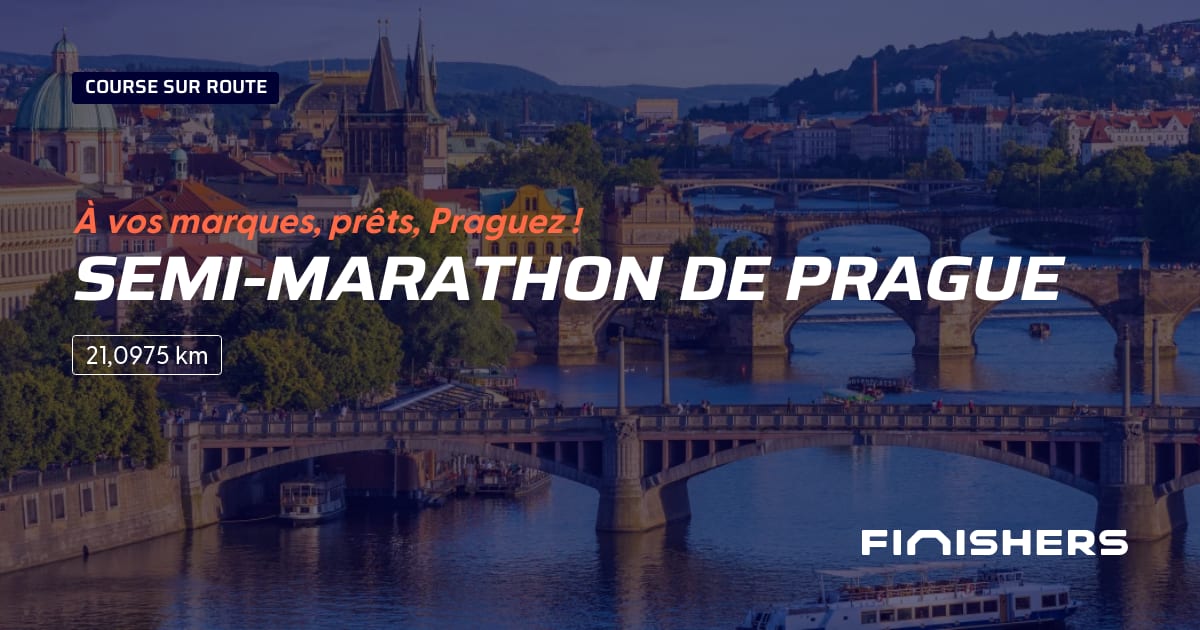 🏃 SemiMarathon de Prague 2024 Parcours, inscriptions & résultats Finishers