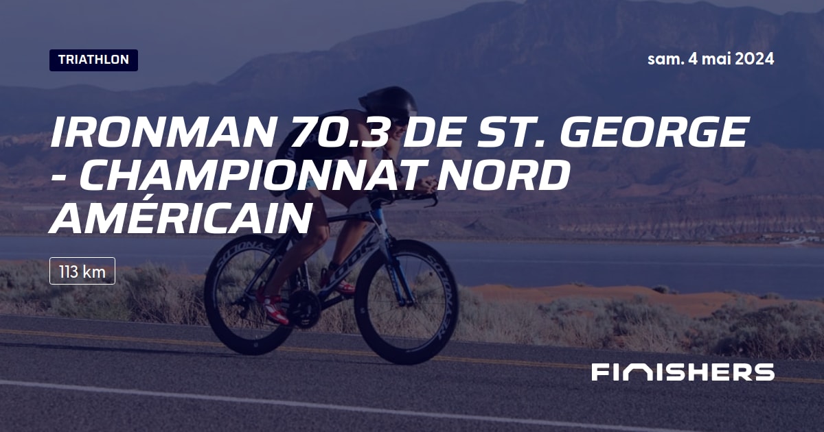 🏃 Ironman 70.3 de St. Championnat Nord Américain 2024