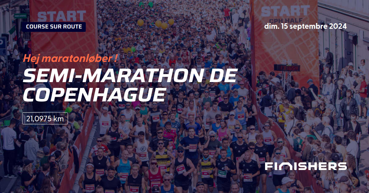 🏃 SemiMarathon de Copenhague 2024 Parcours, inscriptions & résultats