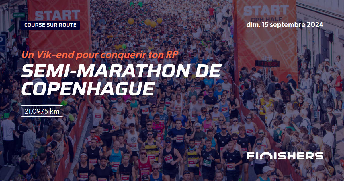 🏃 SemiMarathon de Copenhague 2024 Parcours, inscriptions & résultats