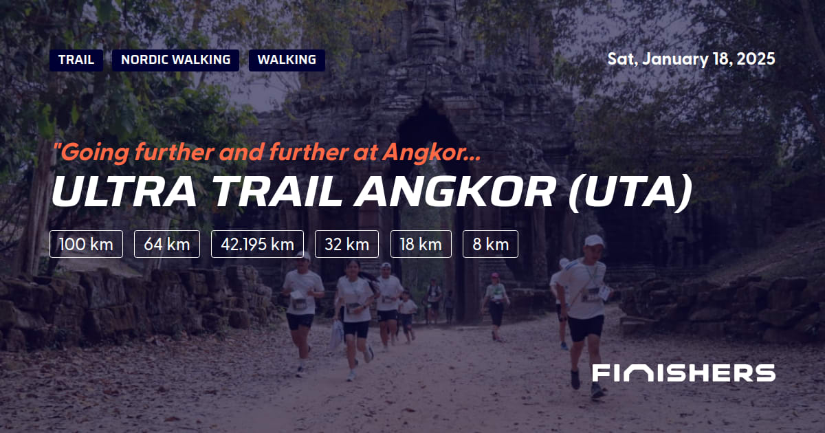 🏃 Ultra Trail Angkor (UTA) 2025 All the information about the race