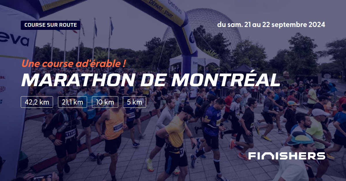 🏃 Marathon Beneva de Montréal 2023 Parcours, inscriptions & résultats