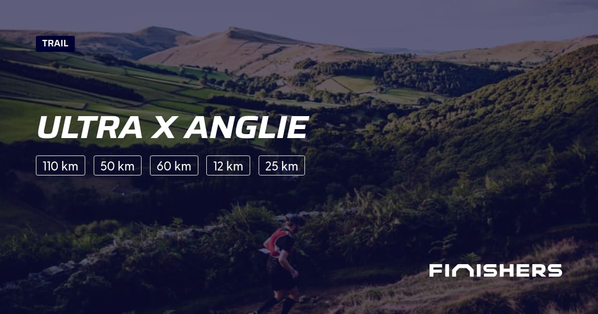 🏃 Ultra X Anglie 2026 - Informace o závodu a registrační proces | Finishers