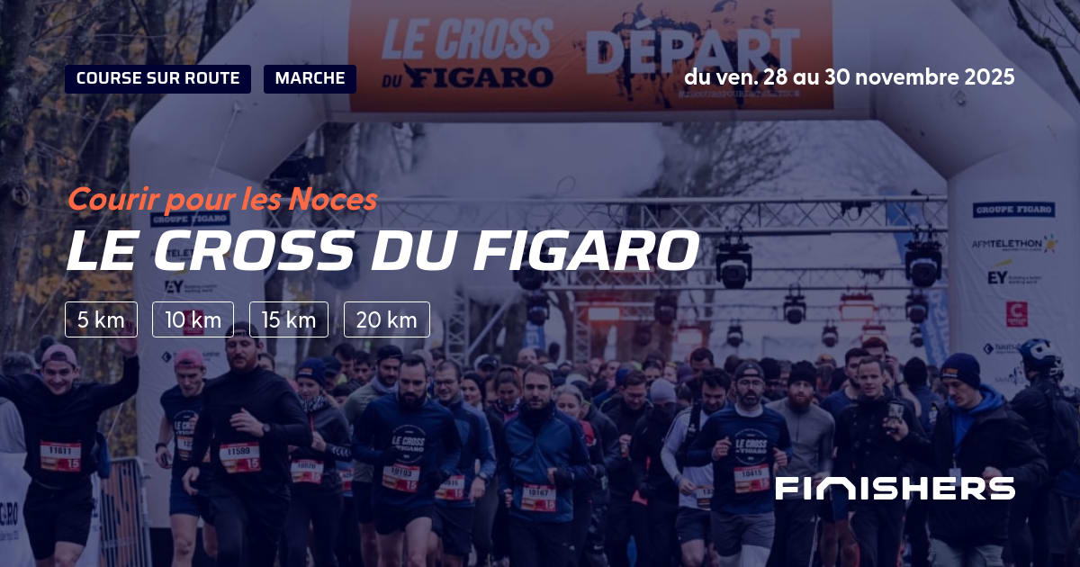 🏃 Le Cross du Figaro 2025 Parcours, inscriptions & résultats Finishers — free download