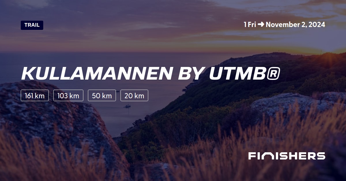 🏃 Kullamannen by UTMB® 2024 All the information about the race and