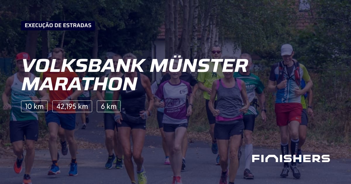  🏃 Volksbank Münster Marathon 2025 - Percursos, inscrições e resultados 