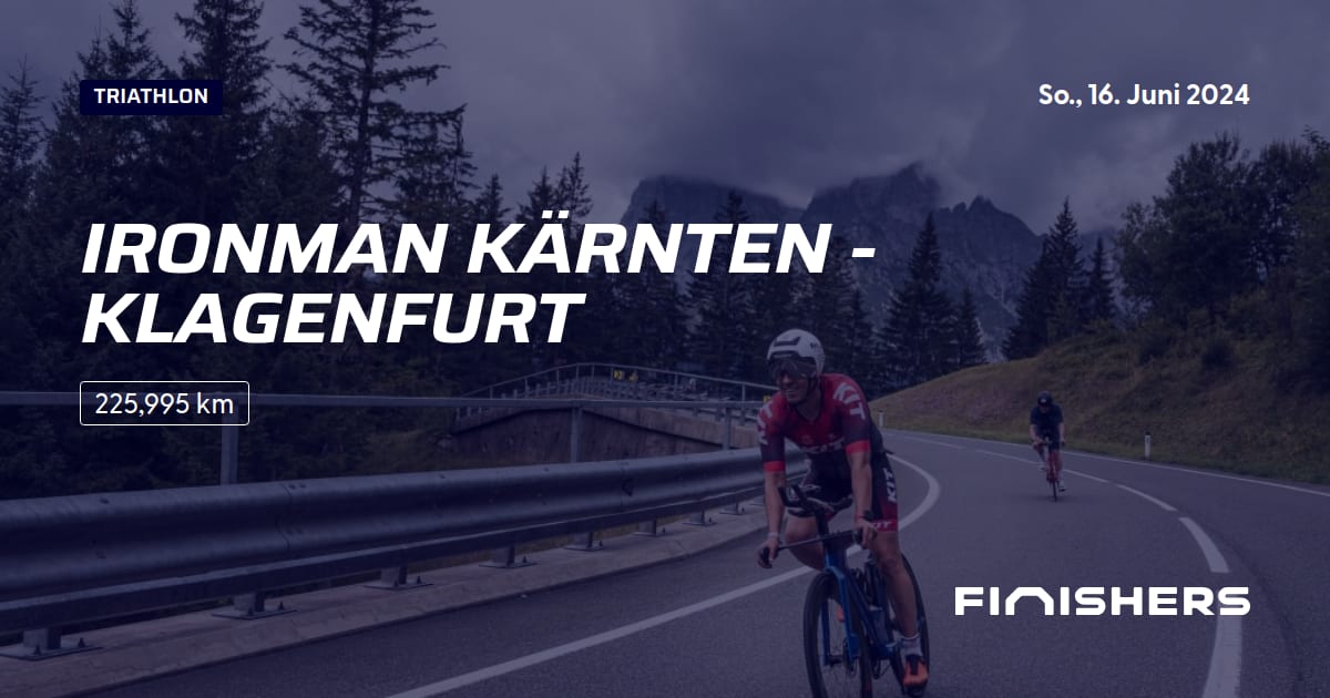 🏃 Ironman Kärnten Klagenfurt 2024 Alle Strecken, Ergebnis und