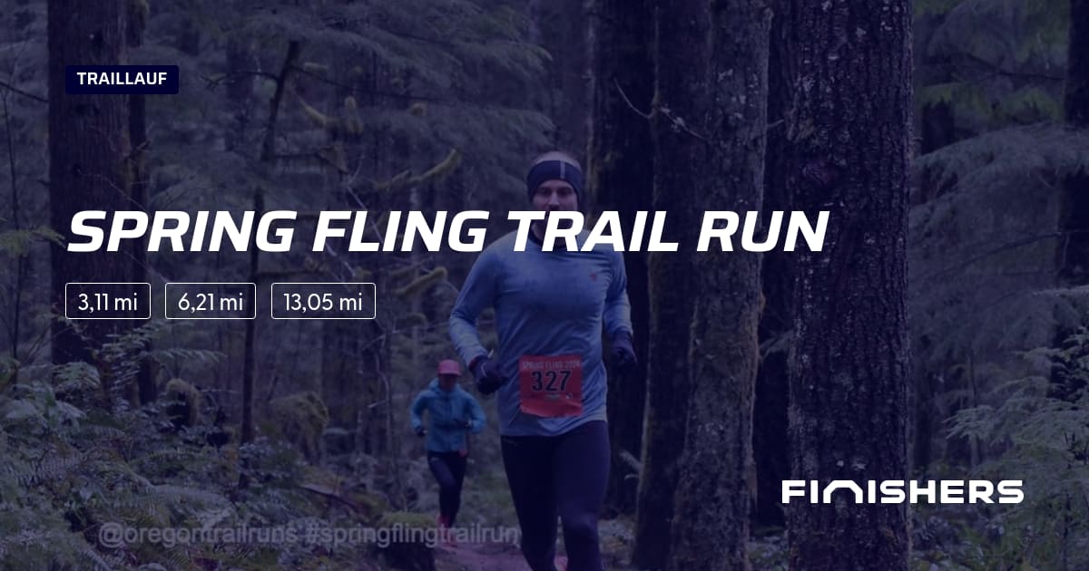 🏃 Spring Fling Trail Run 2027 - Alle Strecken-, Ergebnis- und ...
