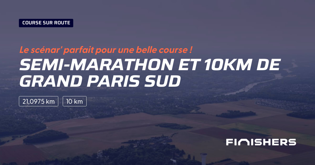 🏃 SemiMarathon et 10km de Grand Paris Sud 2025 Parcours