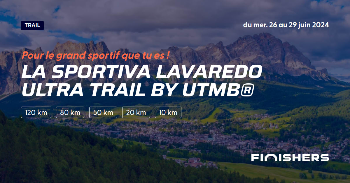 🏃 La Sportiva Lavaredo Ultra Trail by UTMB® 2025 Parcours