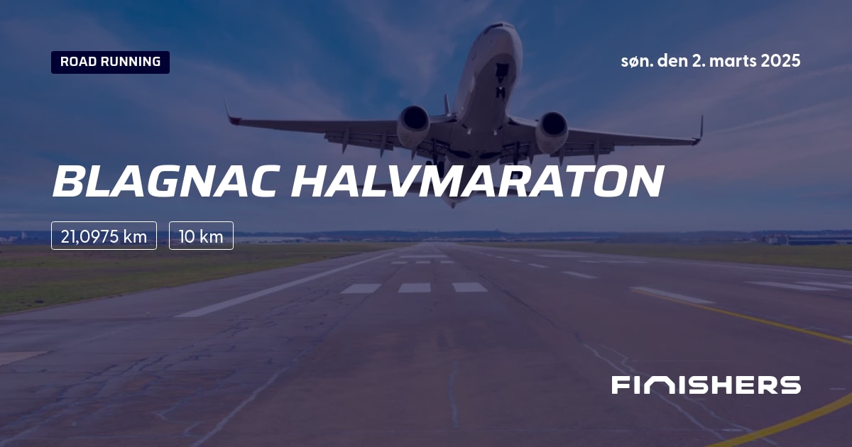 🏃 Blagnac Halvmaraton 2025 Rute, tilmelding og resultater Finishers