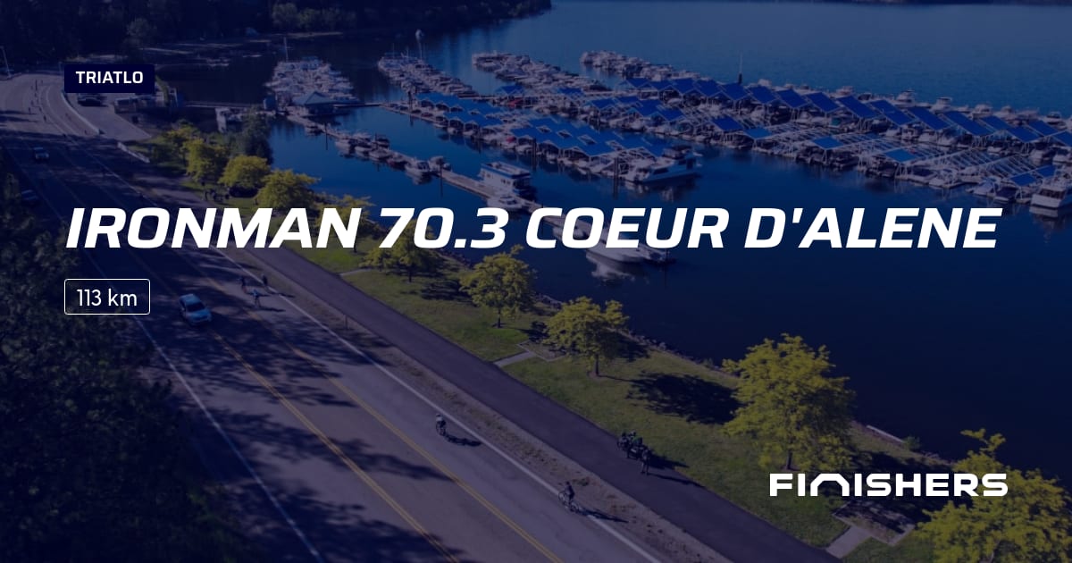 🏃 Ironman 70.3 Coeur d'Alene 2025 Percursos, inscrições e resultados