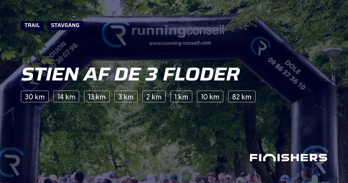 🏃 Stien af de 3 Floder 2027 - Rute, tilmelding og resultater | Finishers