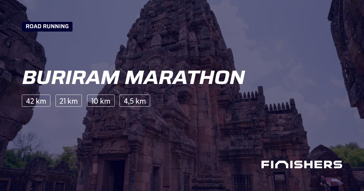 🏃 Buriram Marathon 2026 Rute, tilmelding og resultater Finishers