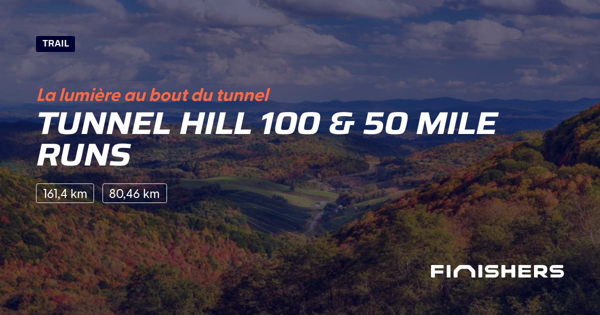 🏃 Tunnel Hill 100 & 50 mile runs 2024 Parcours, inscriptions