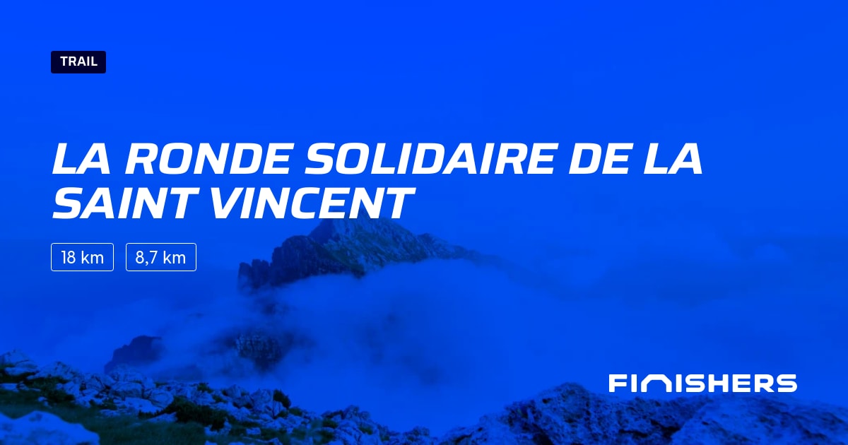 🏃 La ronde solidaire de la saint vincent 2025 Parcours, inscriptions