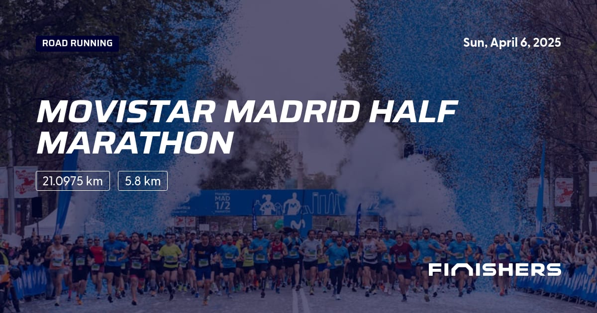 🏃 Movistar Madrid Half Marathon 2025 All the information about the