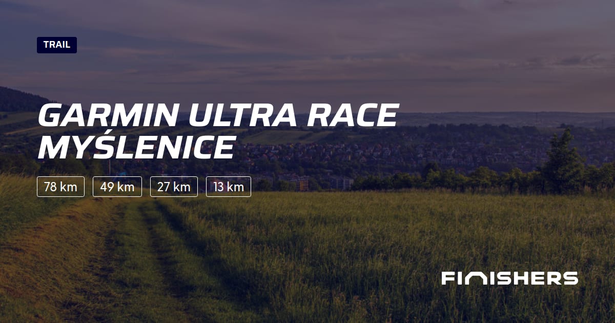 🏃 Garmin Ultra Race Myślenice 2025 Toda la información sobre los recorridos e inscripciones