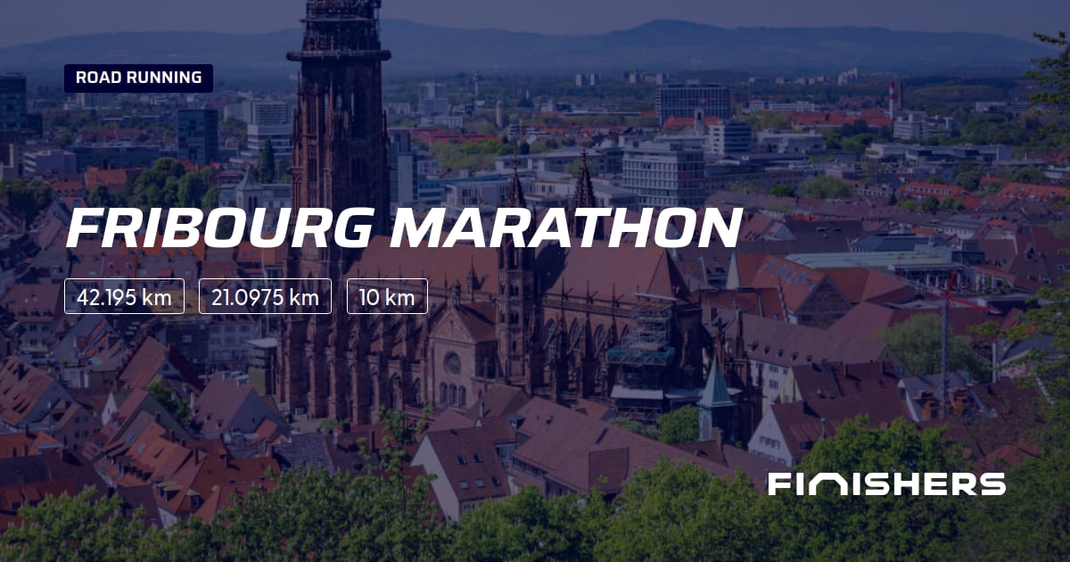  🏃 Fribourg Marathon 2025 - All the information about the race and Illustration 