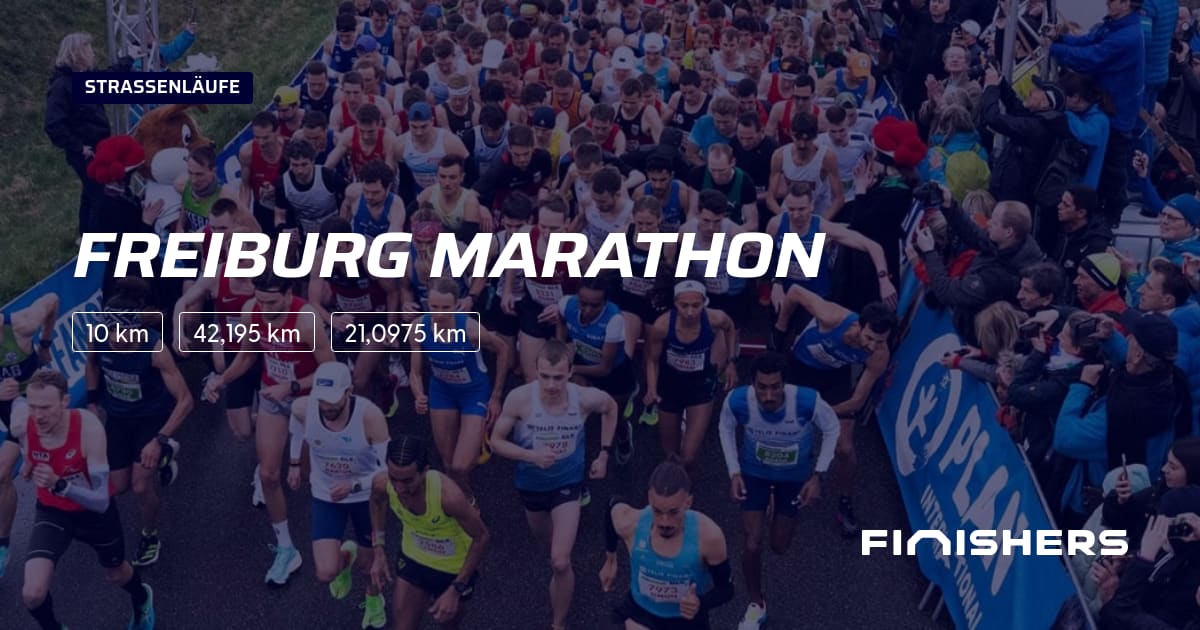  🏃 Freiburg Marathon 2025 - Alle Strecken-, Ergebnis- und Anmeldeinfos Illustration 