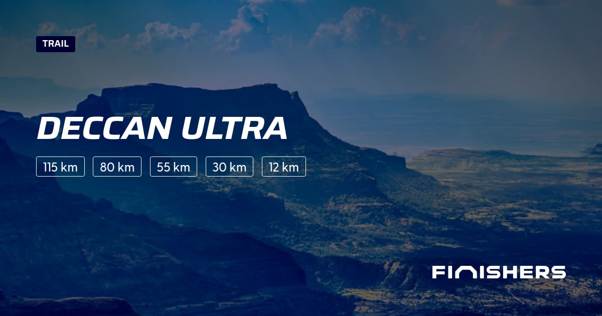 🏃 Deccan Ultra 2024 Alle Strecken, Ergebnis und Anmeldeinfos