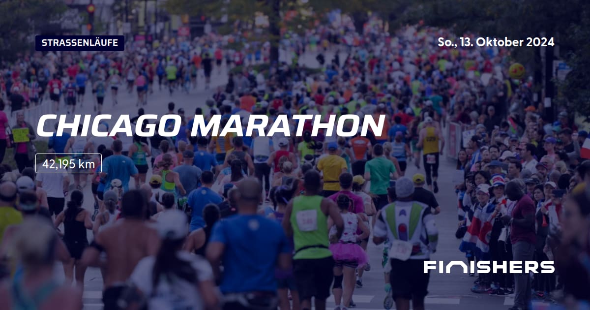 🏃 Chicago Marathon 2024 Alle Strecken, Ergebnis und Anmeldeinfos