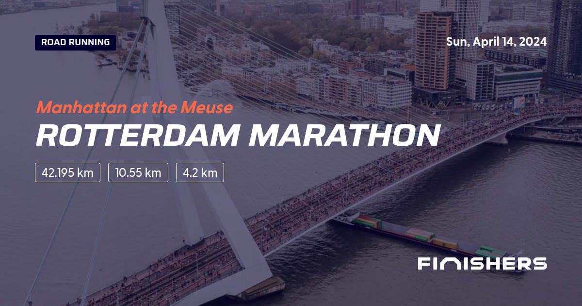 🏃 Rotterdam Marathon 2024 All the information about the race and