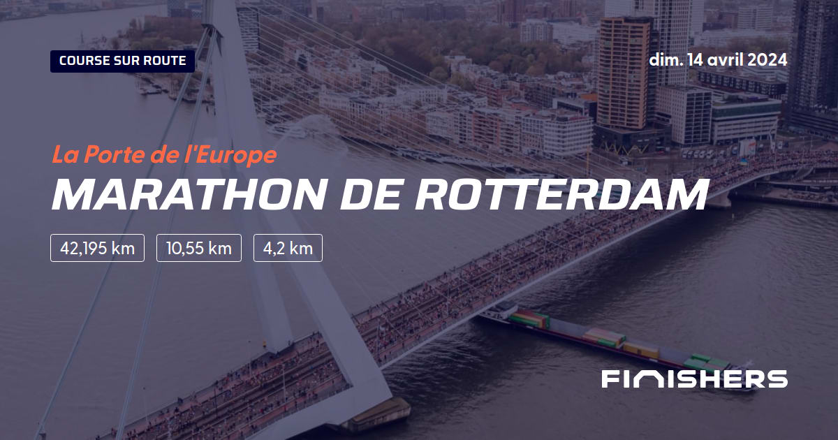 🏃 Marathon de Rotterdam 2023 Toutes les infos parcours & inscriptions