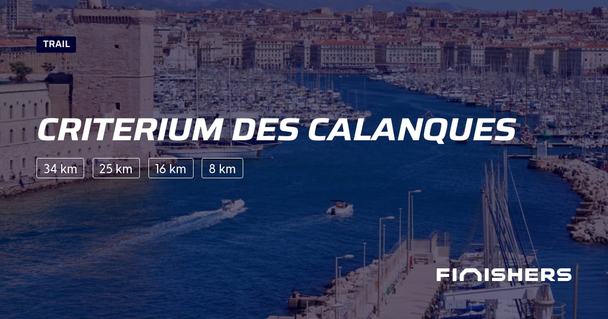 🏃 Criterium des Calanques 2025 Parcours, inscriptions & résultats