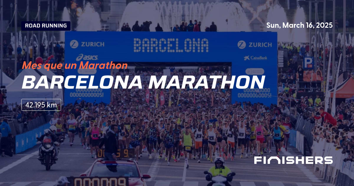 🏃 Barcelona Marathon 2025 All the information about the race and