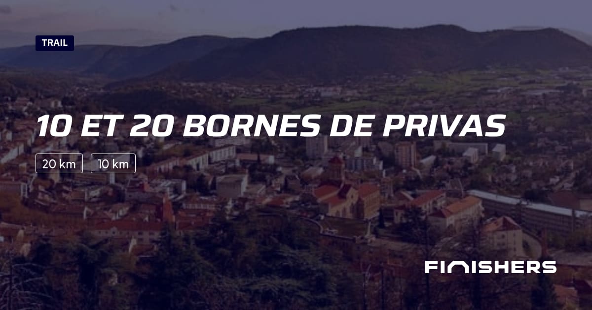 🏃 10 et 20 Bornes de Privas 2025 Toda la información sobre los