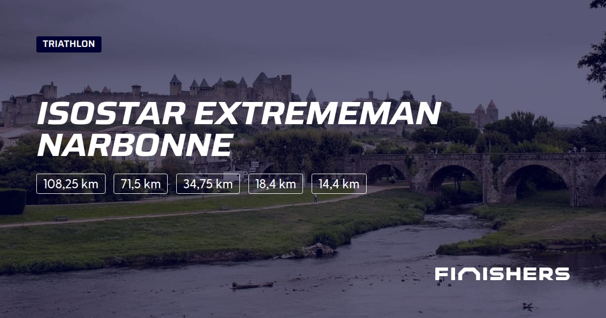 🏃 Isostar ExtremeMan Narbonne 2025 Parcours, inscriptions & résultats