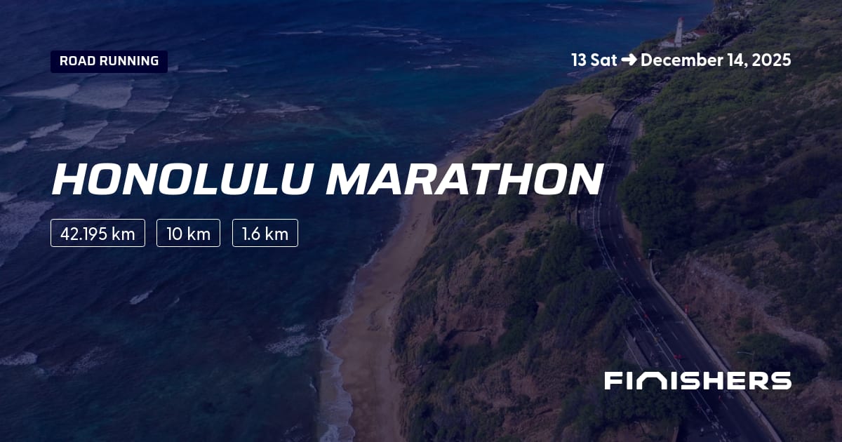 🏃 Honolulu Marathon 2025 All the information about the race and