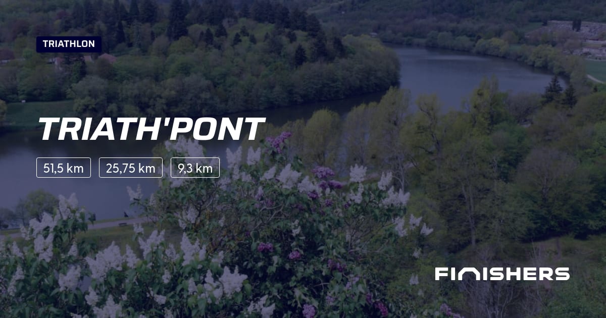 🏃 Triath'Pont 2025 Tutte le informazioni sulle percorsi e sulla
