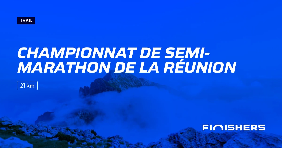 🏃 Championnat de semimarathon de la réunion 2025 Parcours