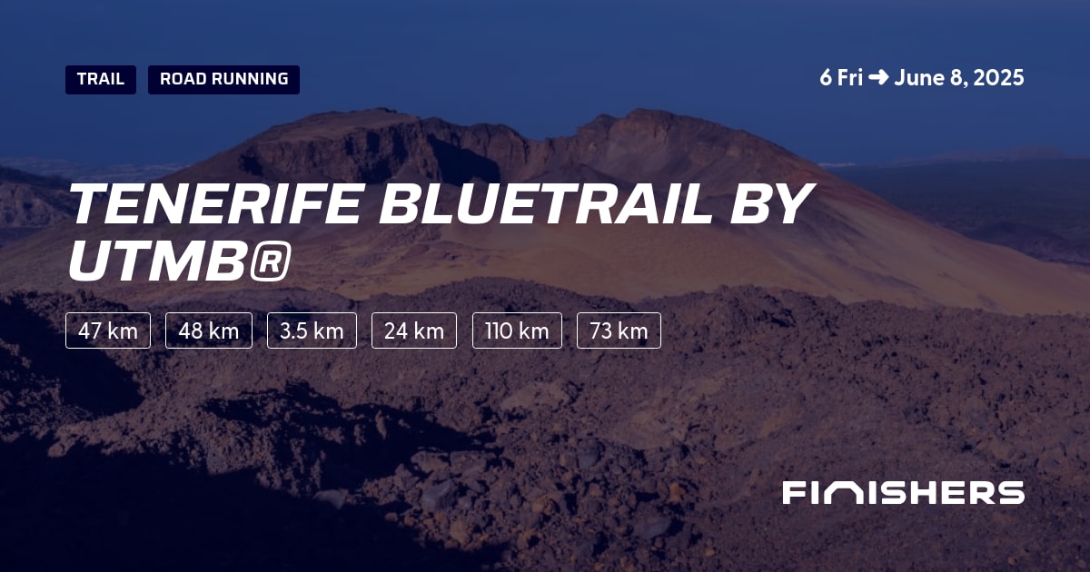 🏃 Tenerife Bluetrail by UTMB® 2025 All the information about the race