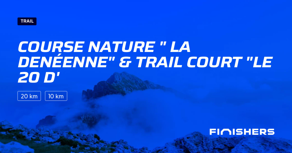 🏃 Course nature 