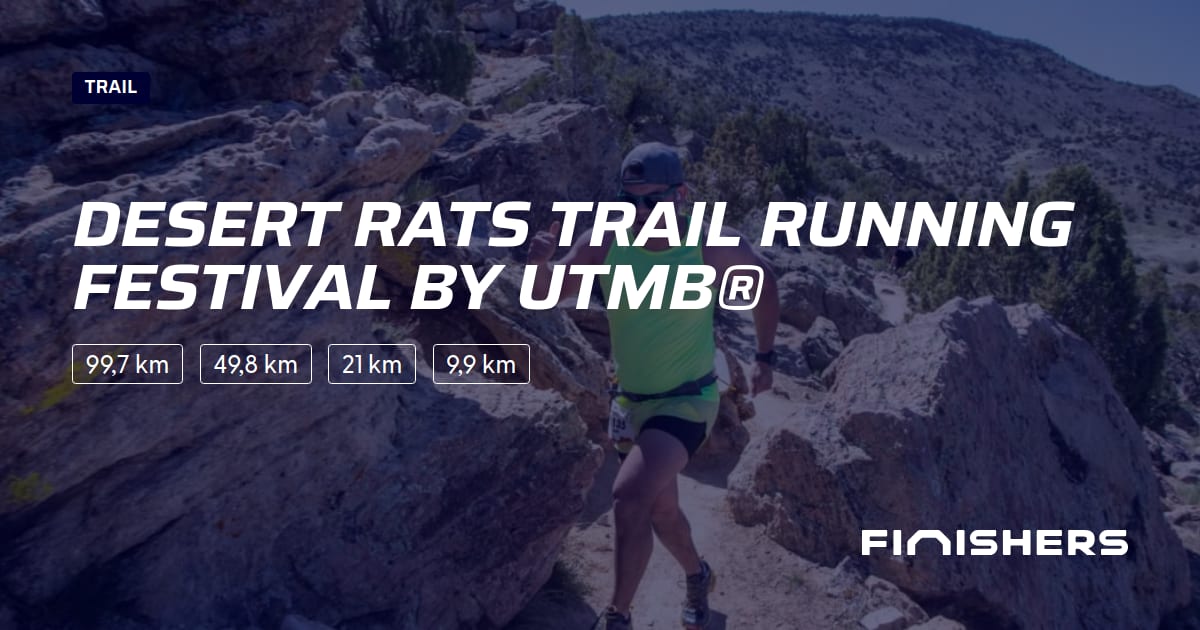 🏃 Desert Rats Trail Running Festival by UTMB® 2025 Parcours