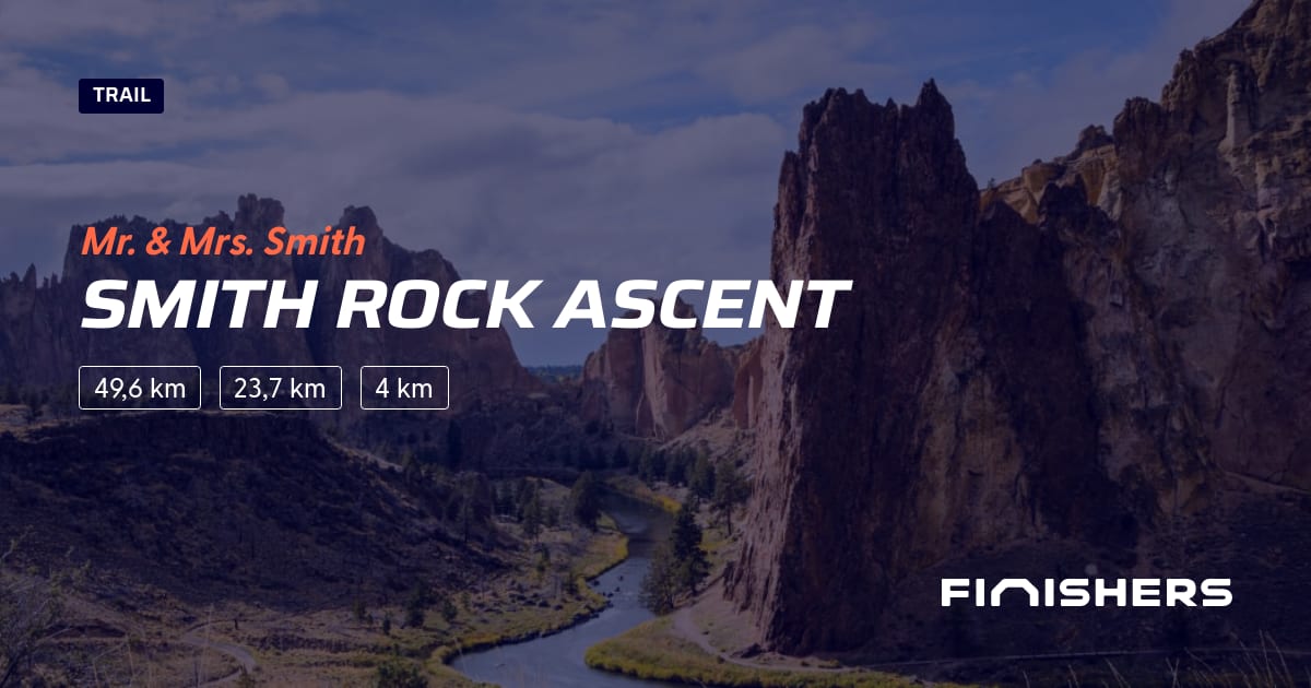 🏃 Smith Rock Ascent 2024 Parcours, inscriptions & résultats Finishers