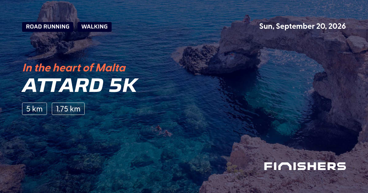 🏃 Attard 5K 2026 - All the information about the race and registration ...