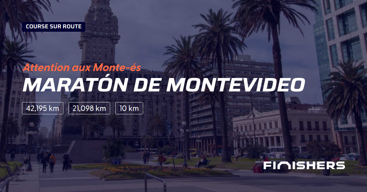 🏃 Maratón de Montevideo 2023 Parcours, inscriptions & résultats