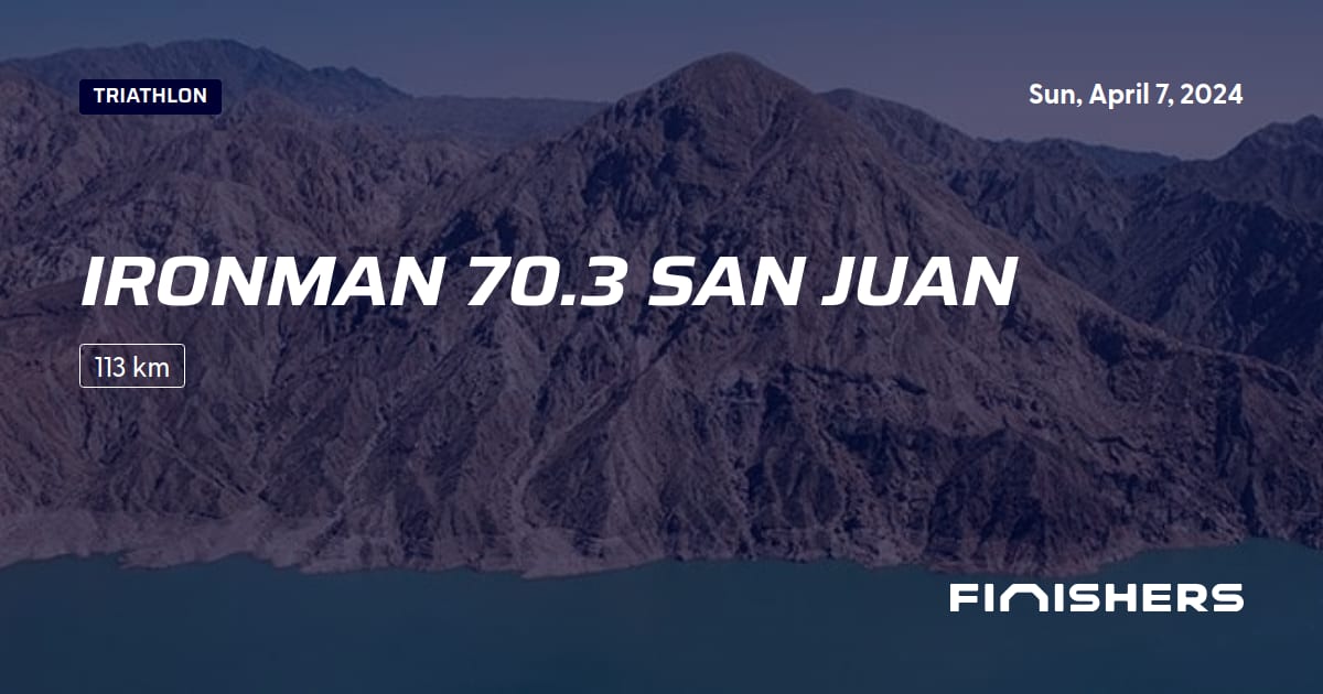 🏃 Ironman 70.3 San Juan 2024 All the information about the race and