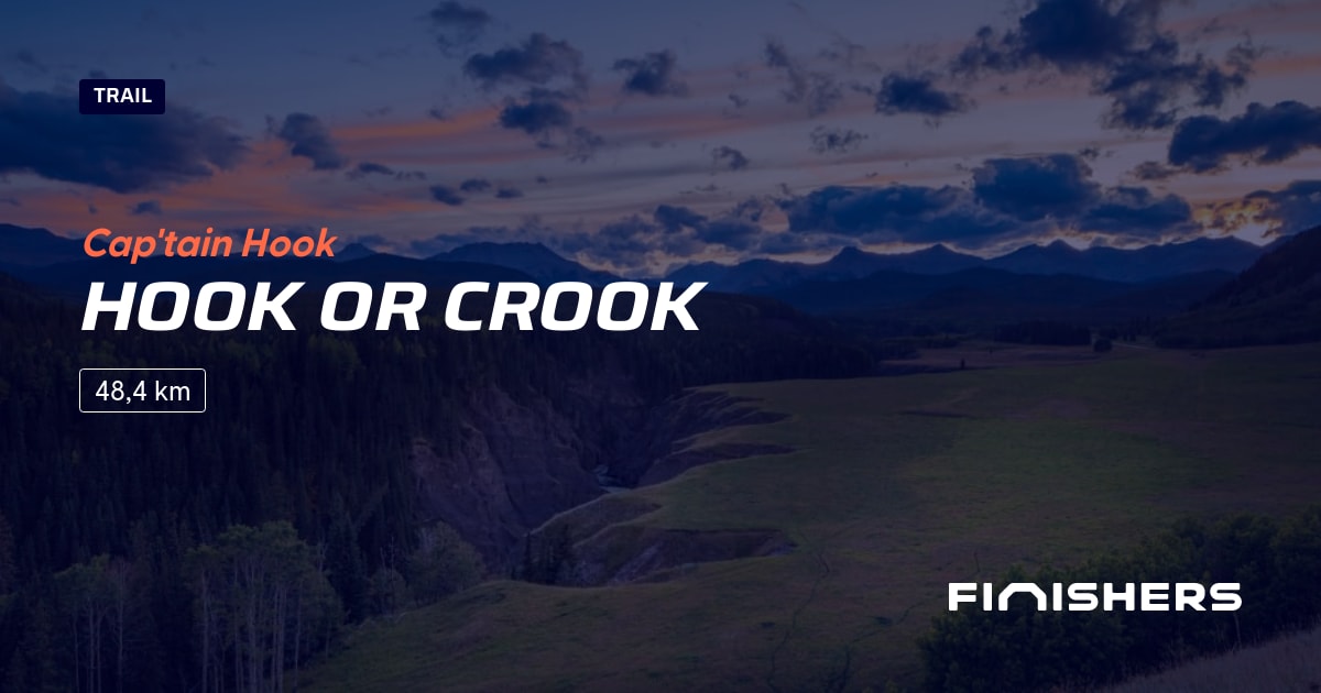 🏃 Hook or Crook 2025 Parcours, inscriptions & résultats Finishers