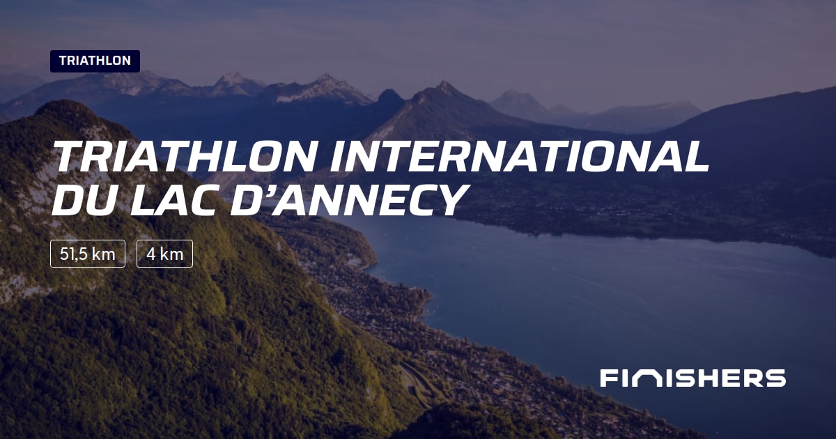 🏃 Triathlon international du Lac d’Annecy 2025 Parcours, inscriptions