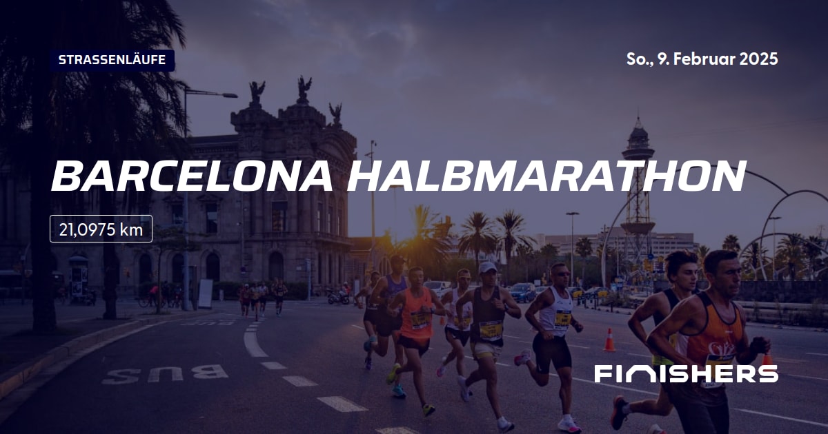🏃 Barcelona Halbmarathon 2025 Alle Strecken, Ergebnis und