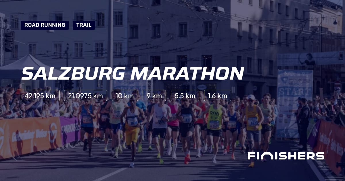 🏃 Salzburg Marathon 2025 All the information about the race and registration process Finishers